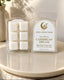 JOHA COLLECTIONS Caribbean Dream wax melts packaging on a white surface with a plant in the background.